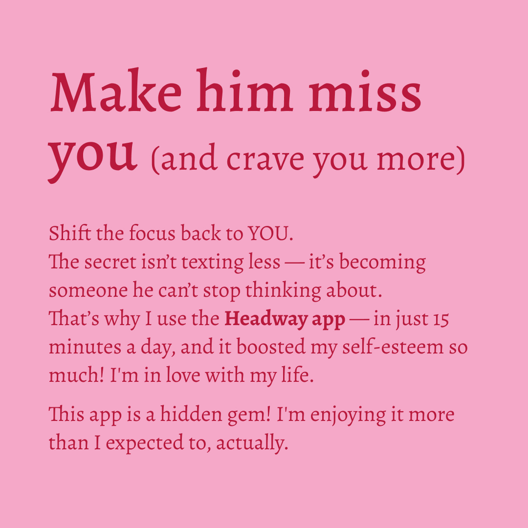 Headway App Facebook ad