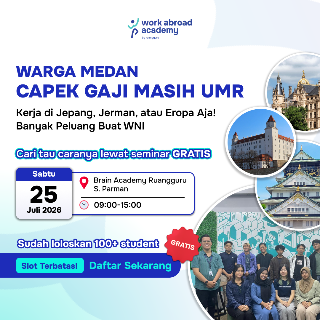Work Abroad Academy Facebook ad