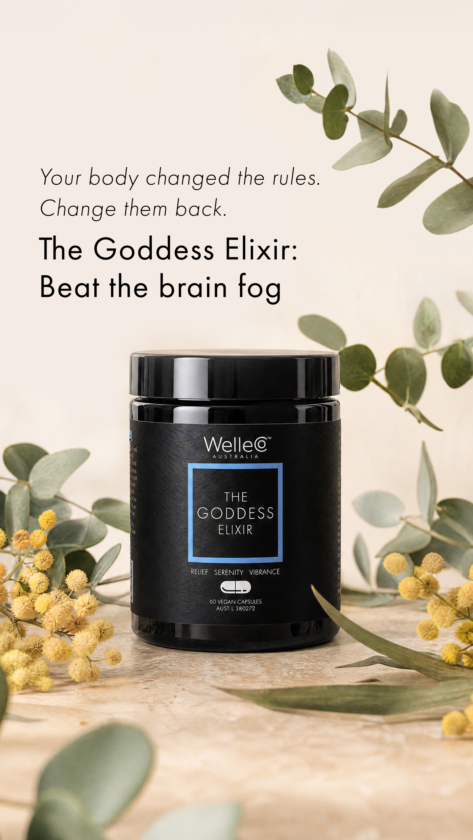 WelleCo Facebook ad