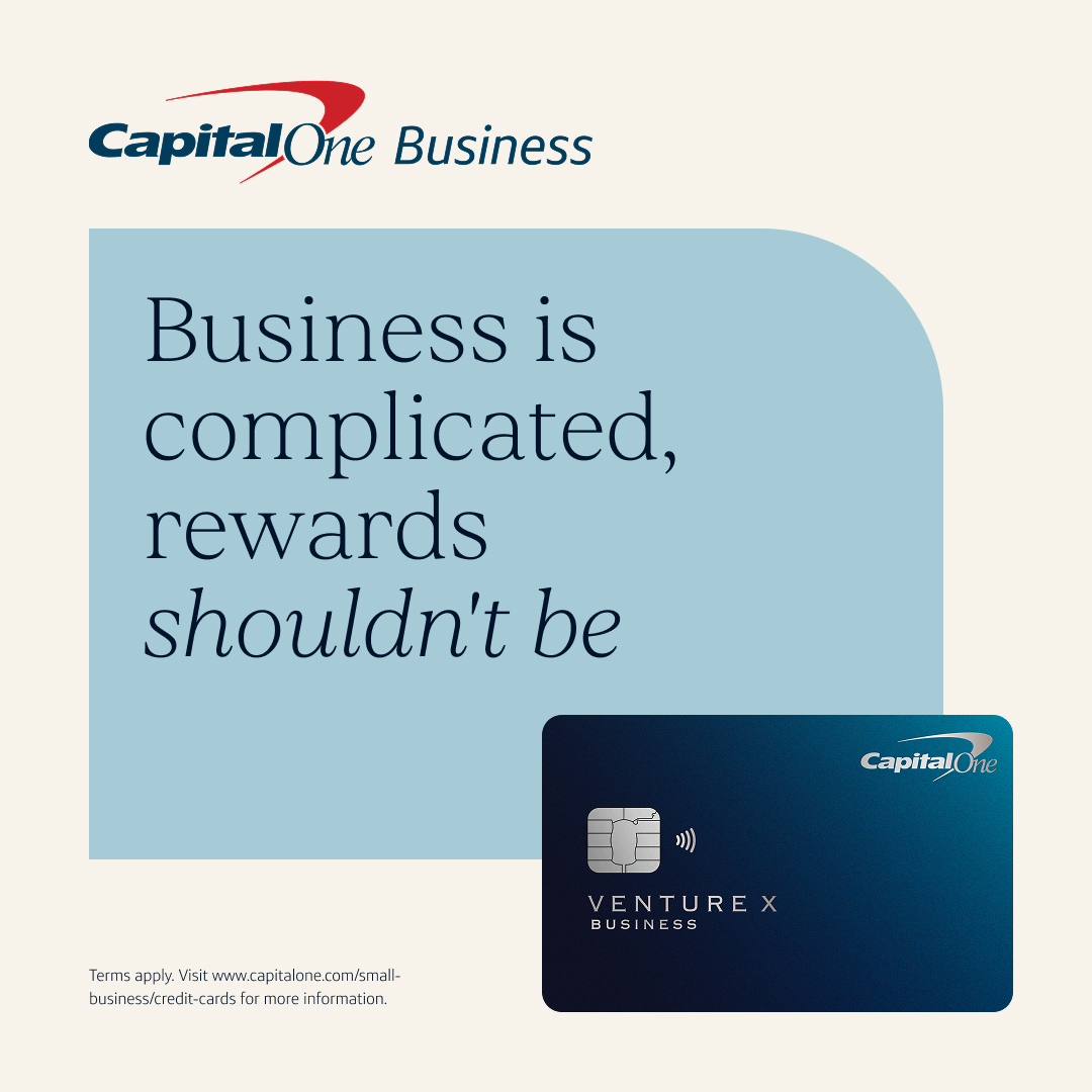 Capital One Business Facebook ad