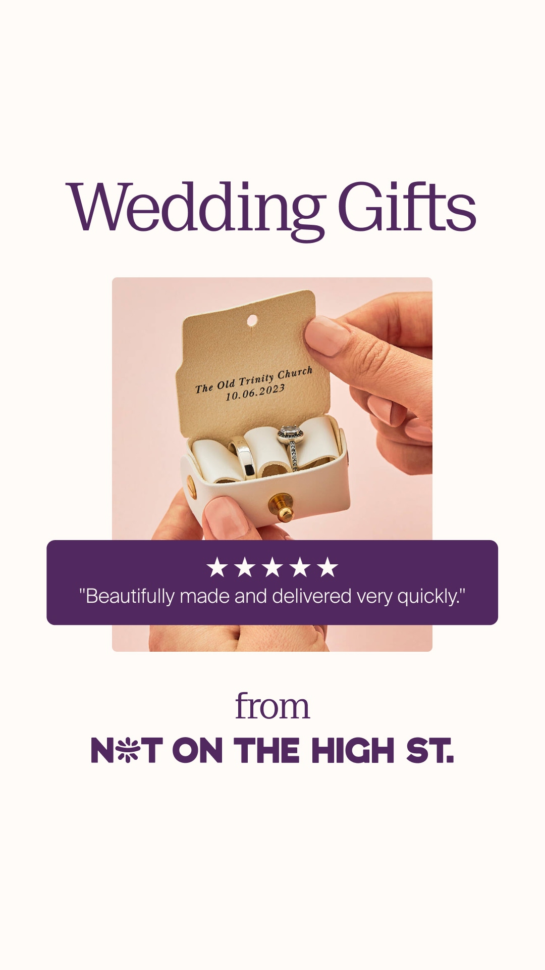 notonthehighstreet Facebook ad