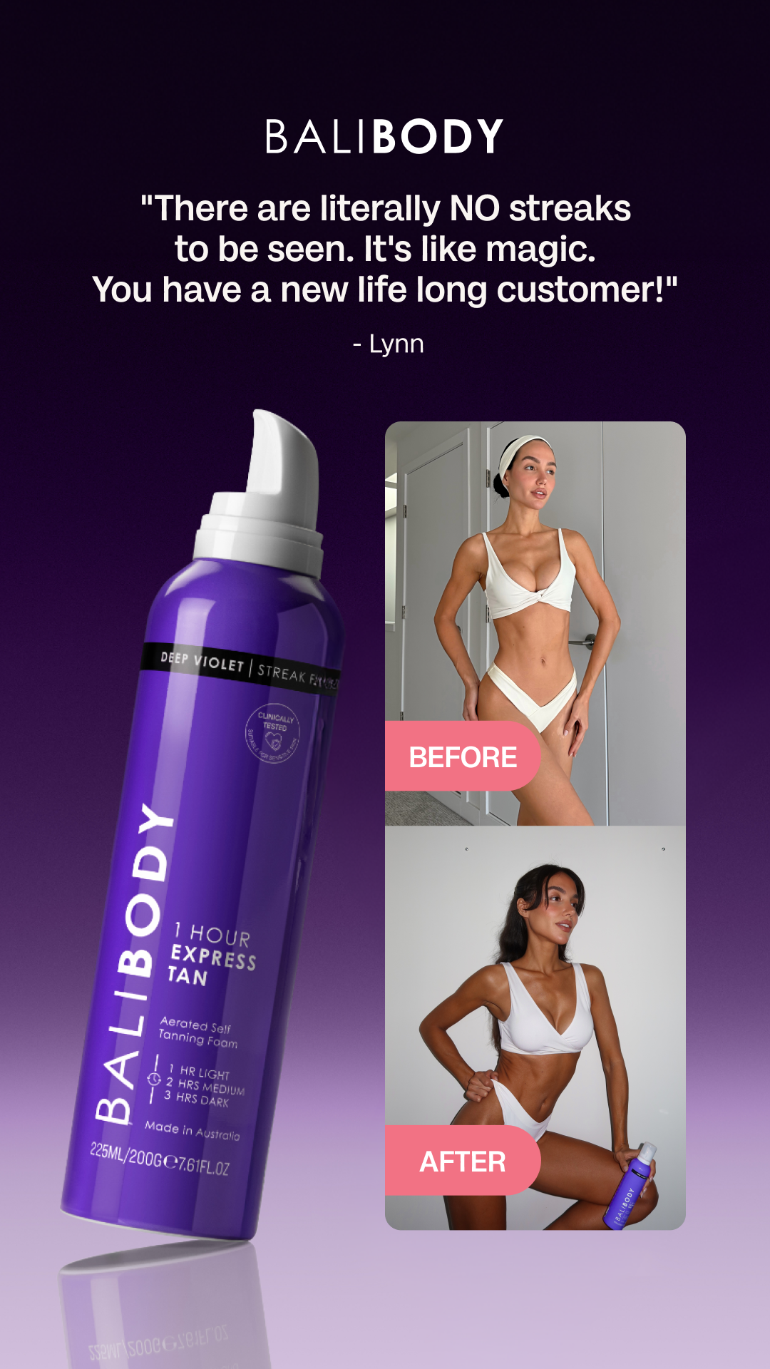 Bali Body Facebook ad