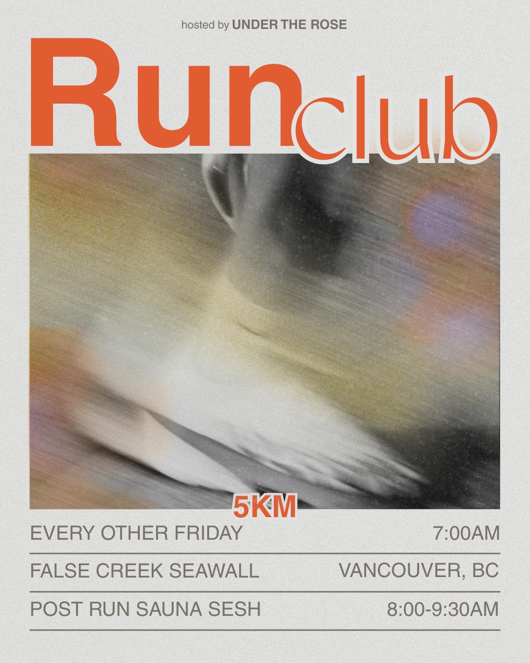 Under the Rose Facebook ad: 5K run with Sauna + Cold