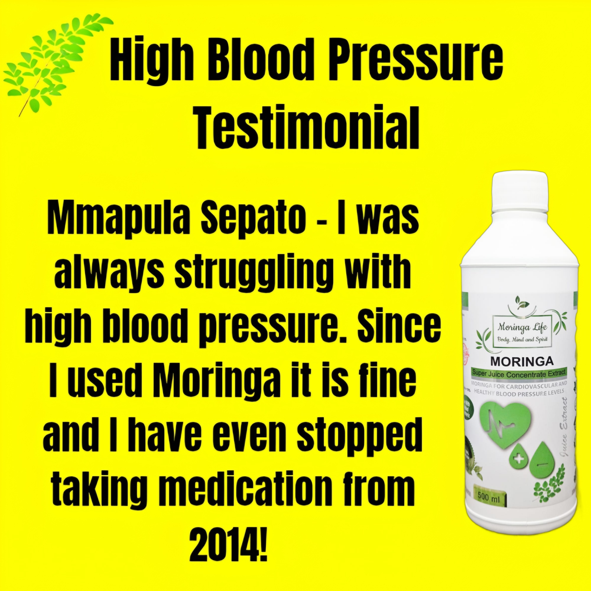 Moringa Life 32 Winston str Eldoraigne Centurion Facebook ad: Hypertension and Moringa