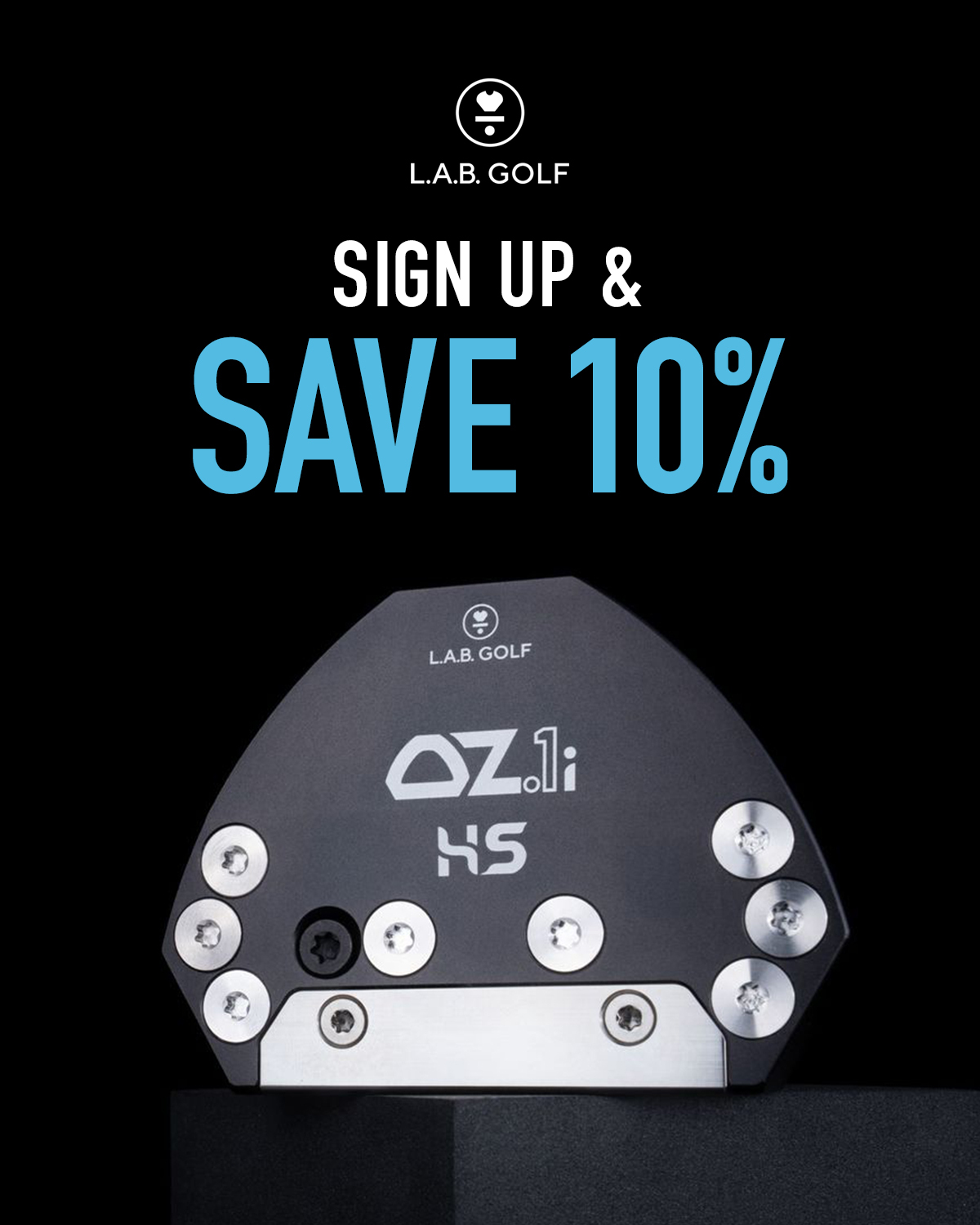 LAB Golf Facebook ad: Untorque Yourself