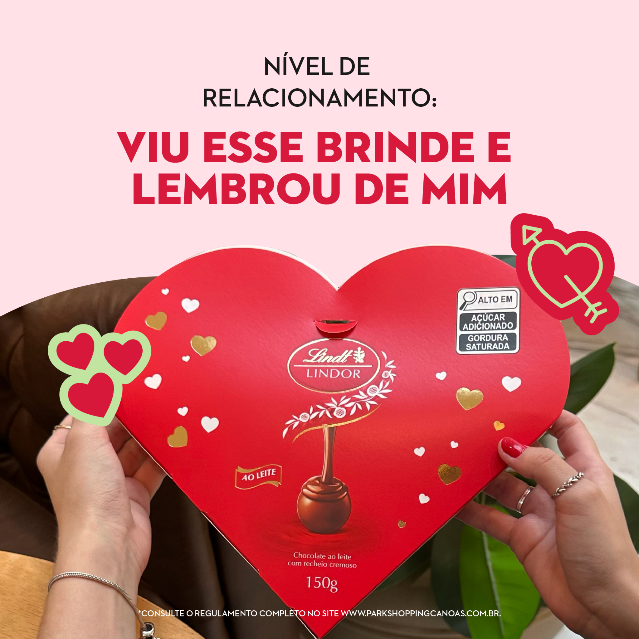 ParkShopping Canoas Facebook ad: Quem mais tem um relacionamento assim?