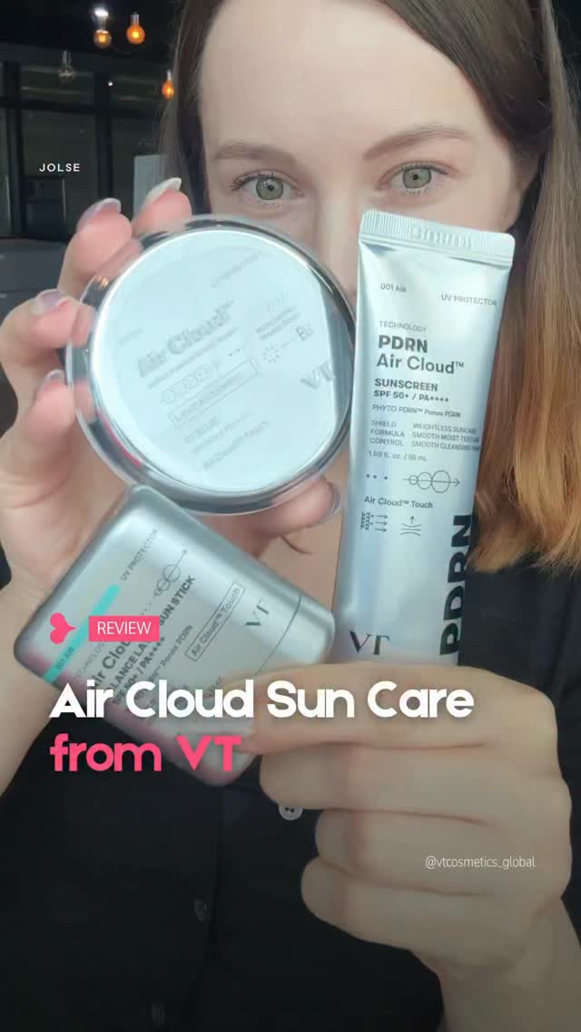 Jolse Facebook ad: Meet VT Air Cloud Sun Care