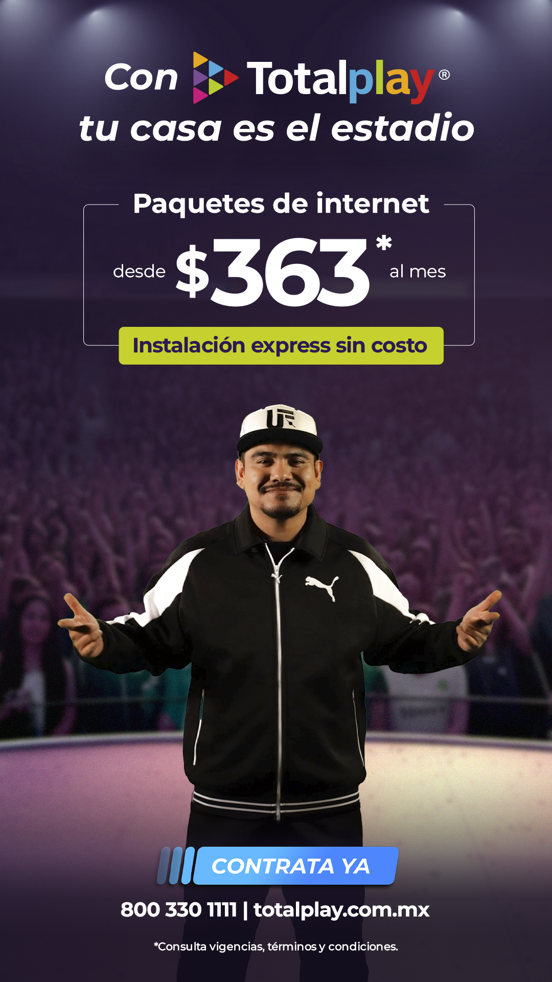 Totalplay Facebook ad