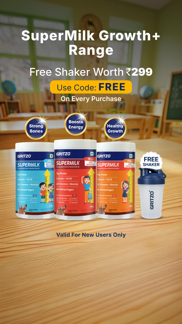 Gritzo - Personalized Nutrition For Your Child Facebook ad