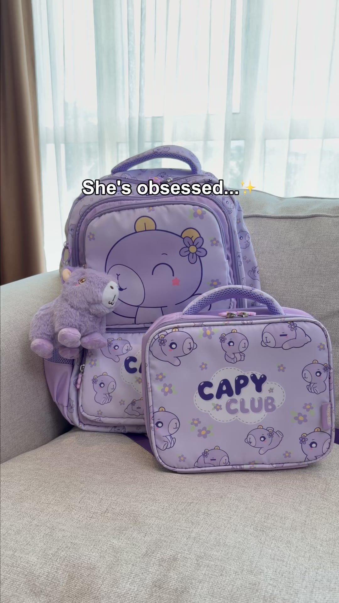 CAPY ERA Facebook ad: FREE Bag Charm
