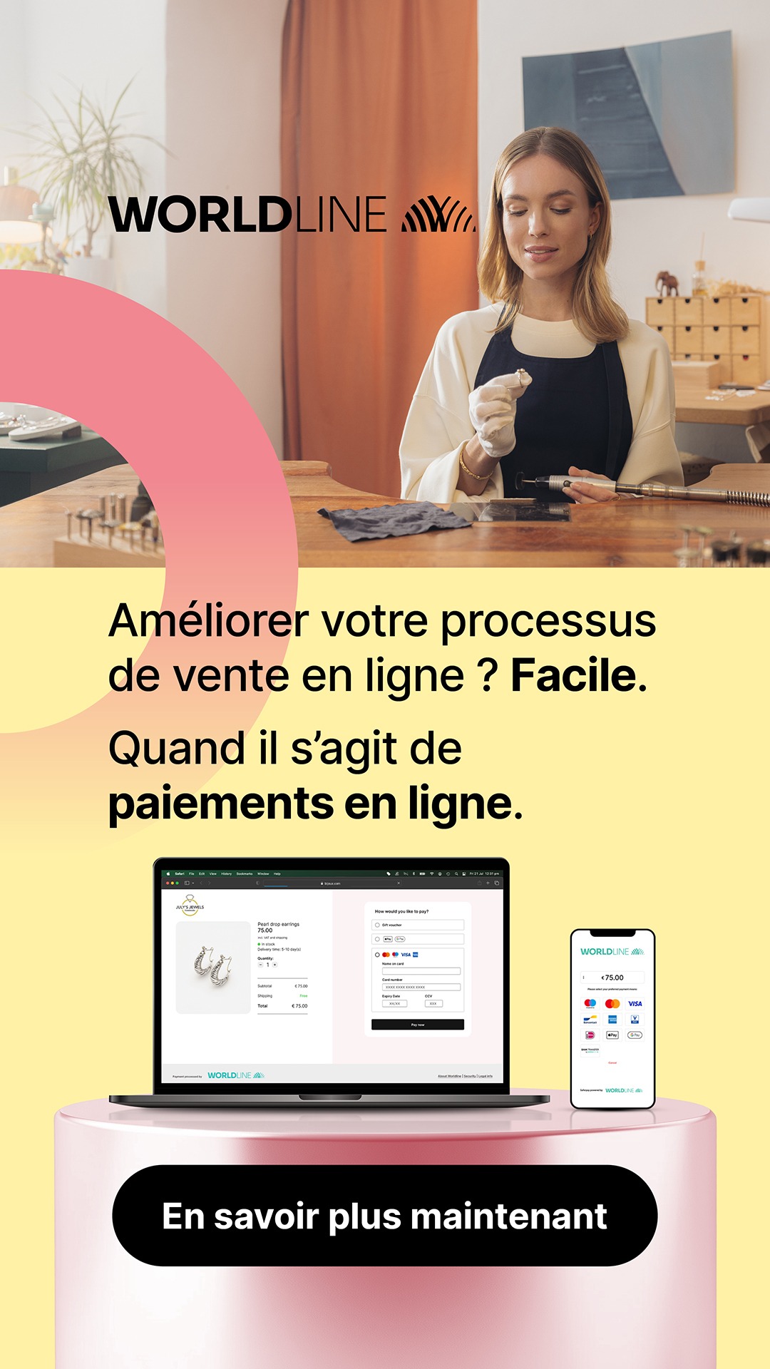 Worldline Belgique Business Facebook ad
