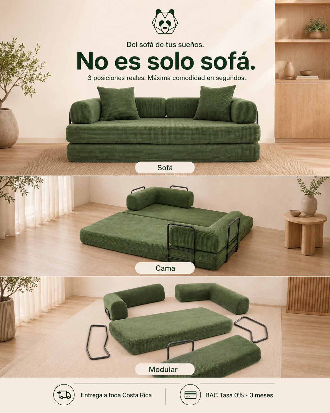 Pandi Luxury Bedding Facebook ad
