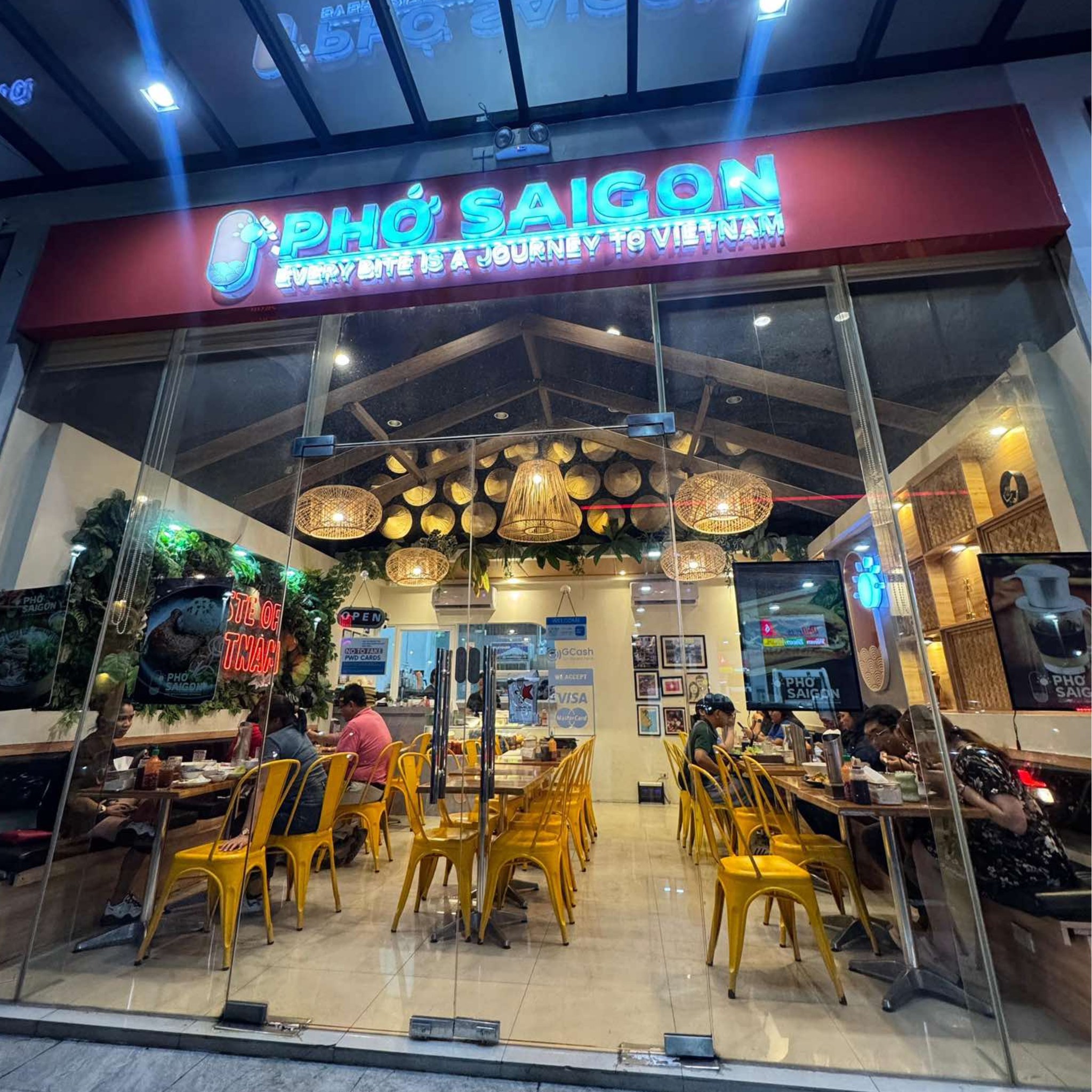 Pho Saigon Vietnamese Restaurant Facebook ad: A beloved culinary spot in Calamba City, Laguna.