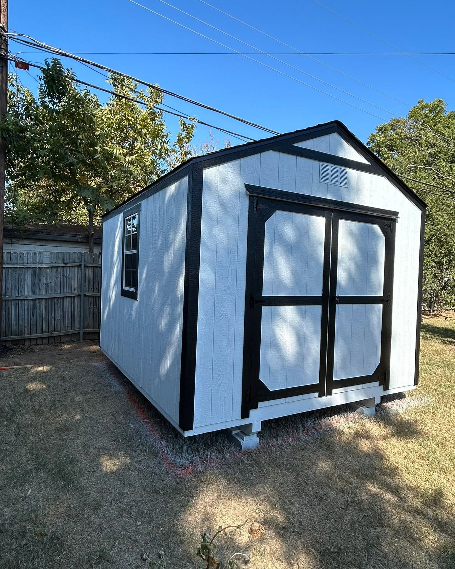 Jimmy Rodriguez Facebook ad: Storage Sheds/Barns HEAVY BUILT ALL SIZES STARTING AT…
