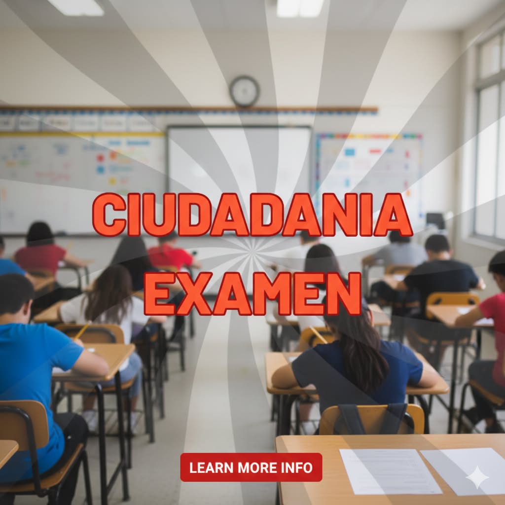 Essential Knowledge Network Facebook ad: Examen de Ciudadanía de EE. UU.: Qué Saber y Cómo Prepararse