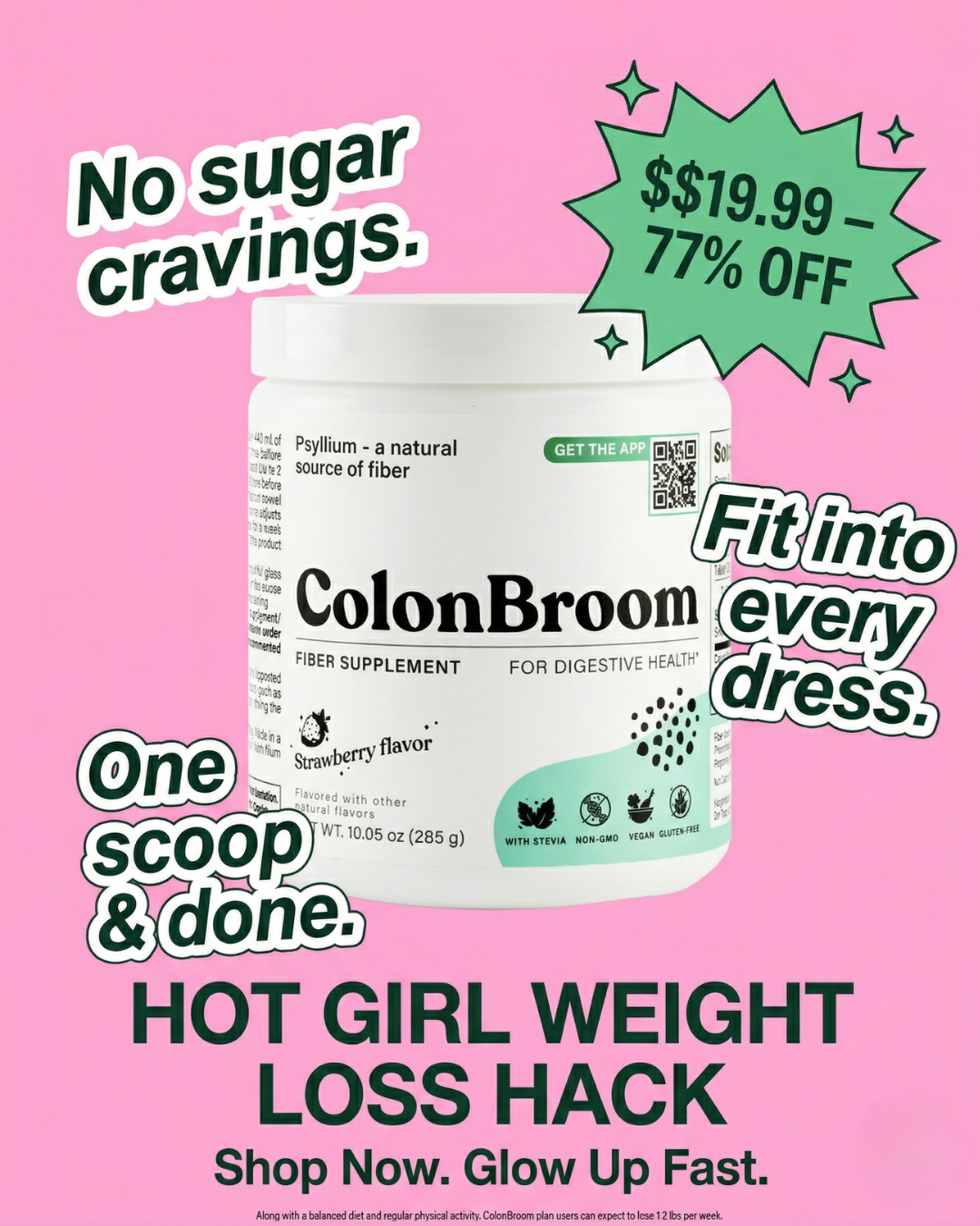 Hidden Health Gems Facebook ad: 77% OFF your gut reset