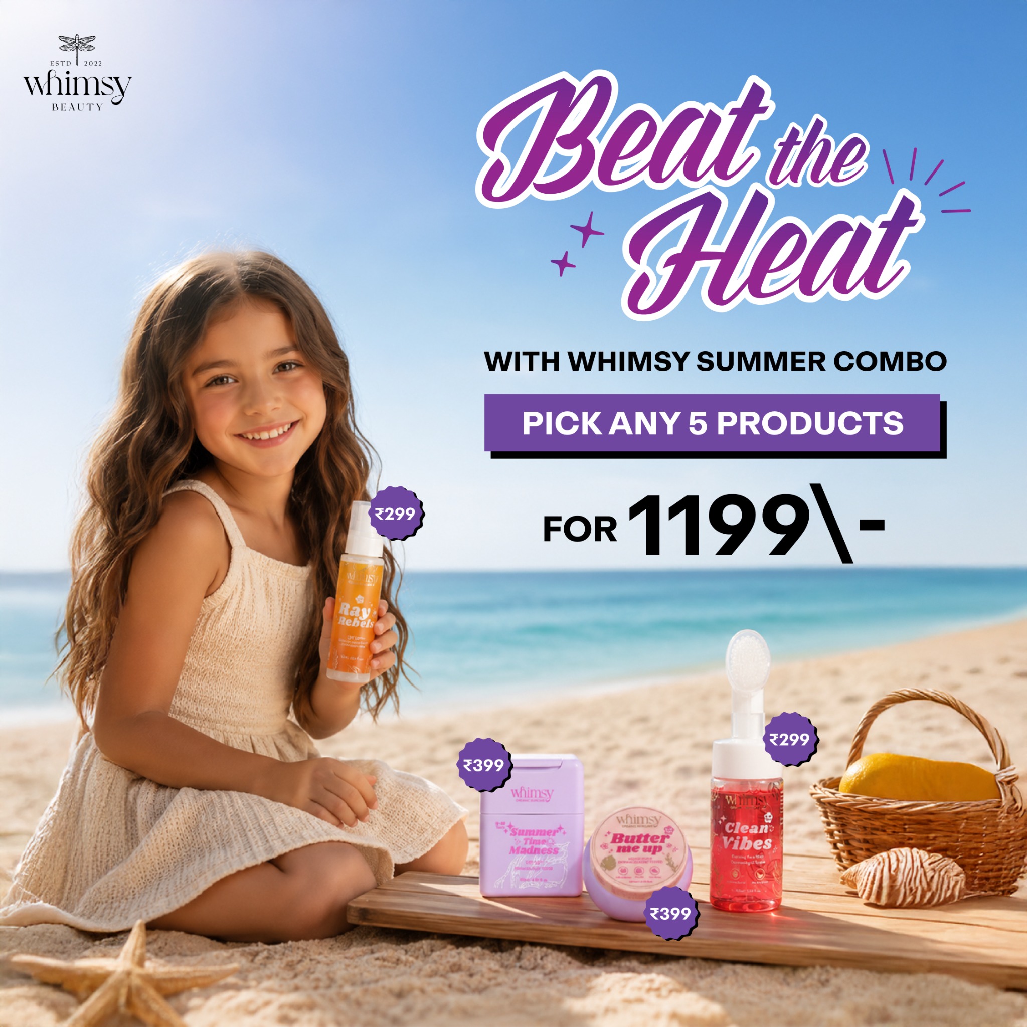 Whimsy Beauty Facebook ad