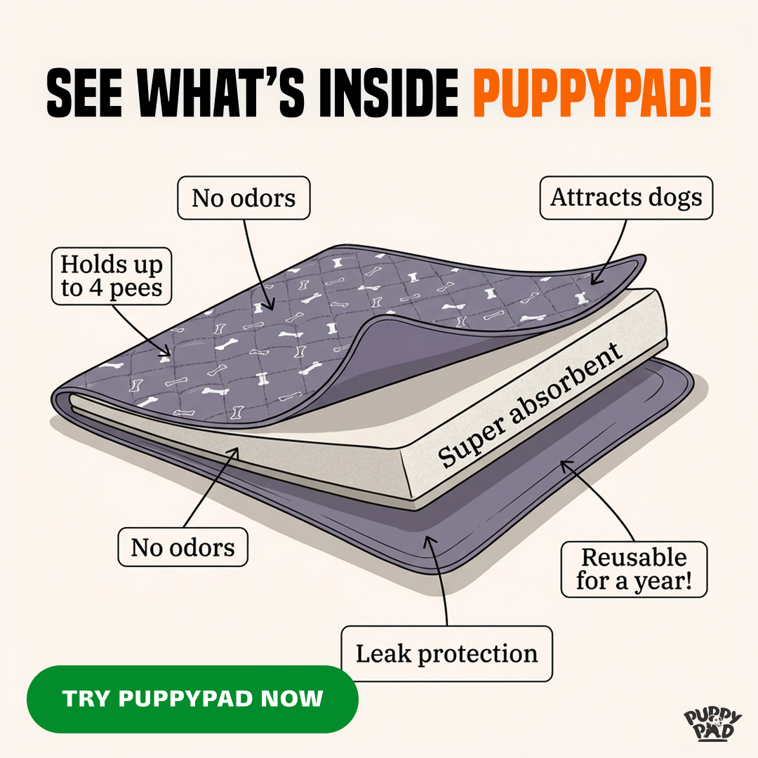 PuppyPad Facebook ad