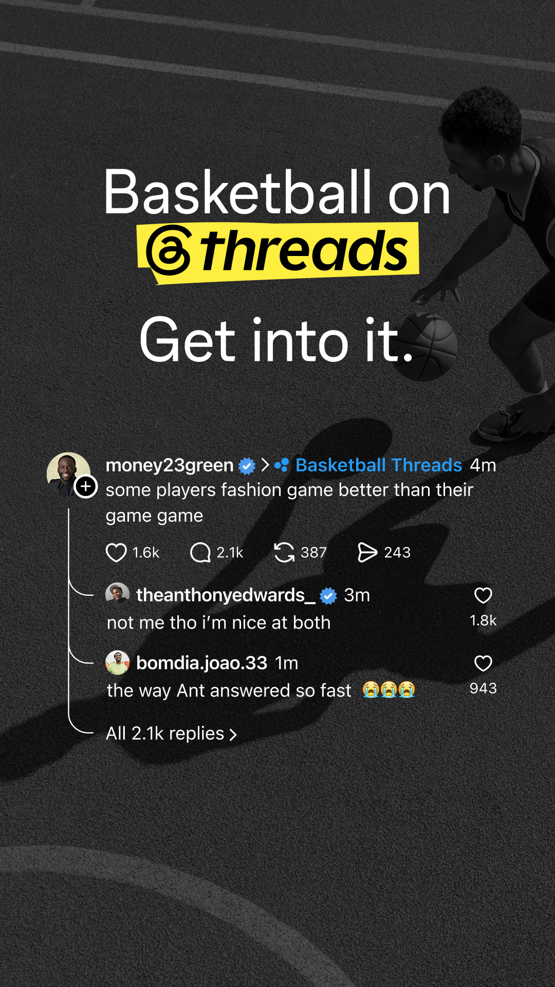 Threads, an Instagram app Facebook ad from May 22, 2026