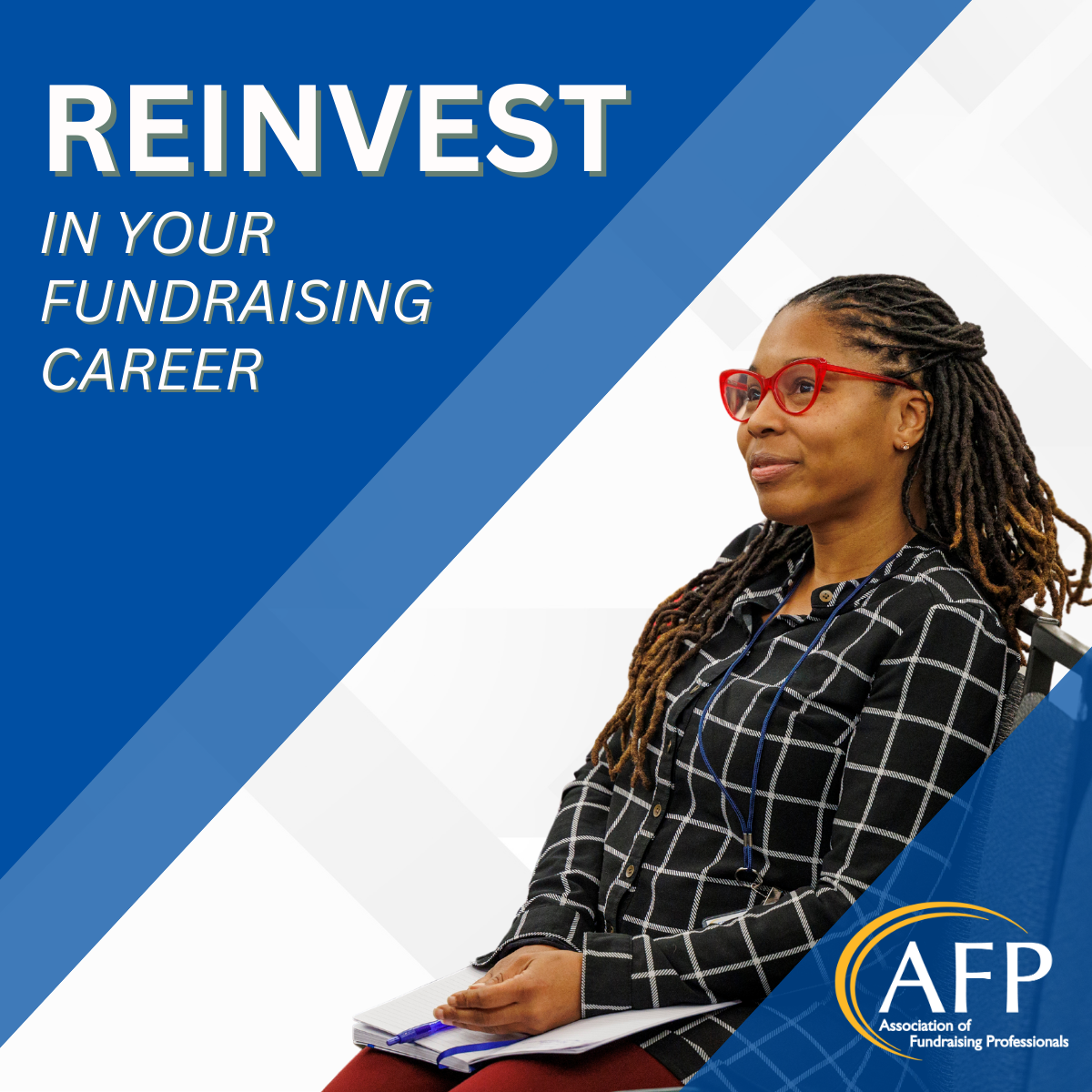 Association of Fundraising Professionals (AFP) Facebook ad: Advance Your Fundraising Skills