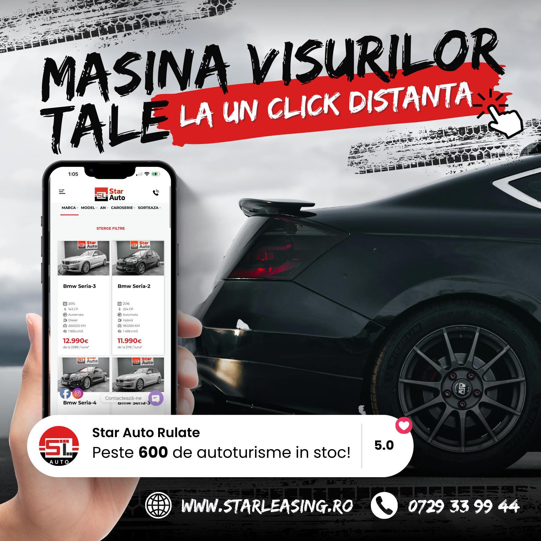 Star Auto Rulate Facebook ad