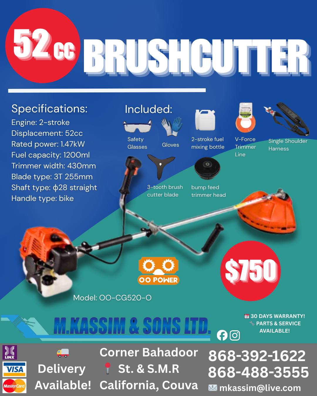 M.Kassim & Sons Ltd. Facebook ad