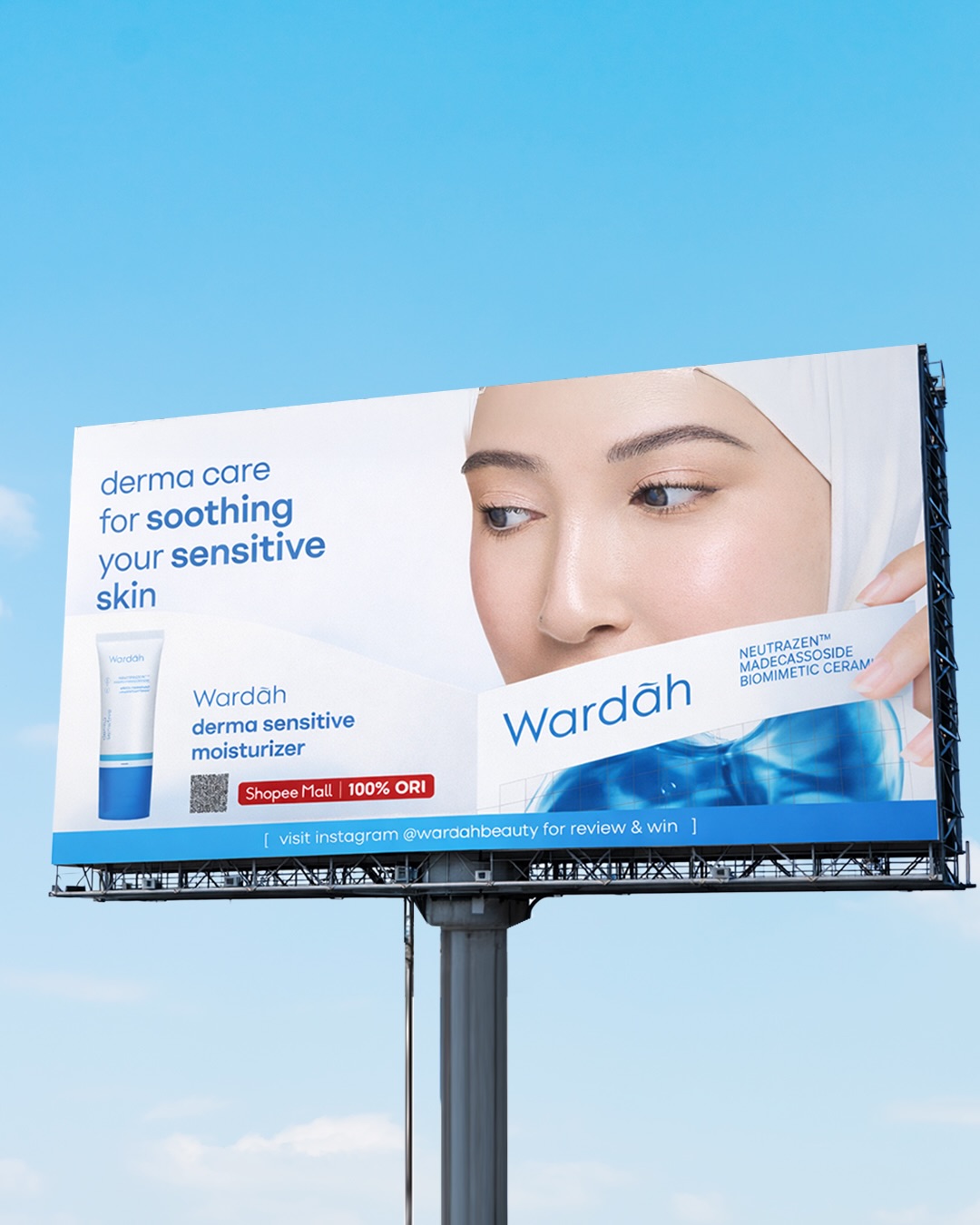 Wardah Cosmetics Facebook ad