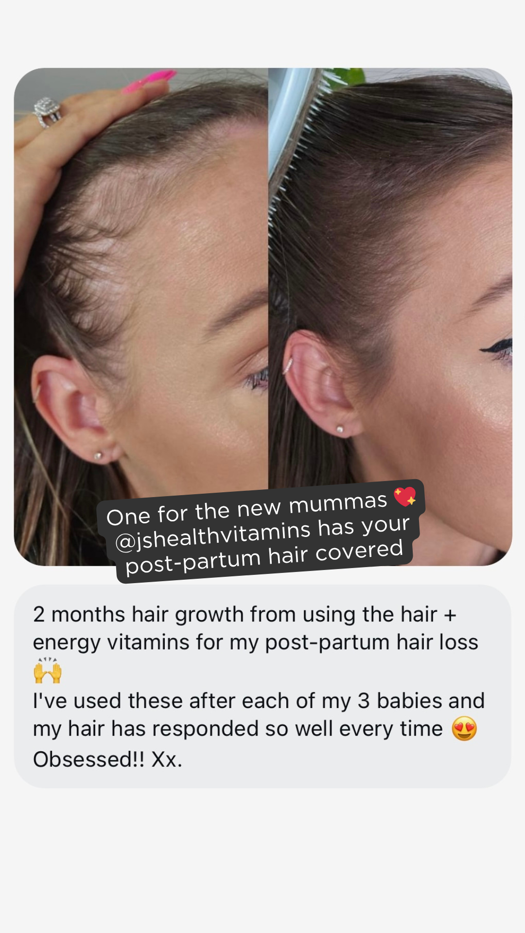 JSHealth Vitamins Results Facebook ad