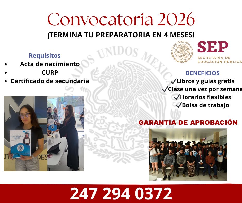 Instituto de Certificación, Capacitación y Desarrollo MC Apizaco Facebook ad: CONVOCATORIA 2026 ABIERTA