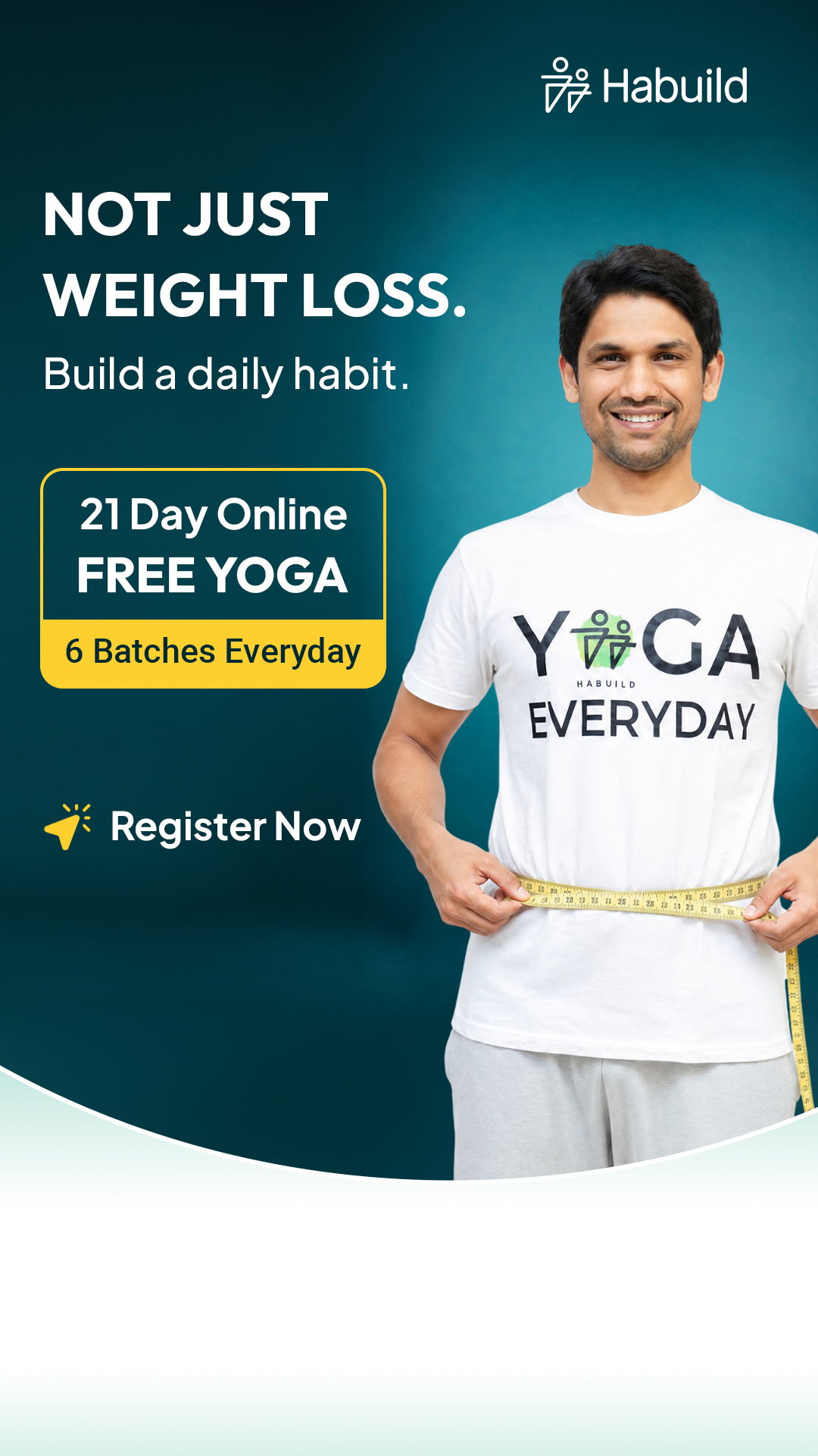 Habuild Yoga Everyday Facebook ad from Jun 5, 2026