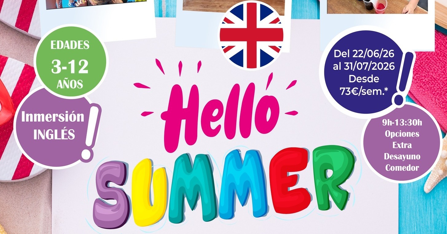 Chatterbox Creative Language School Facebook ad: Que este verano cuenten historias en inglés mientras…