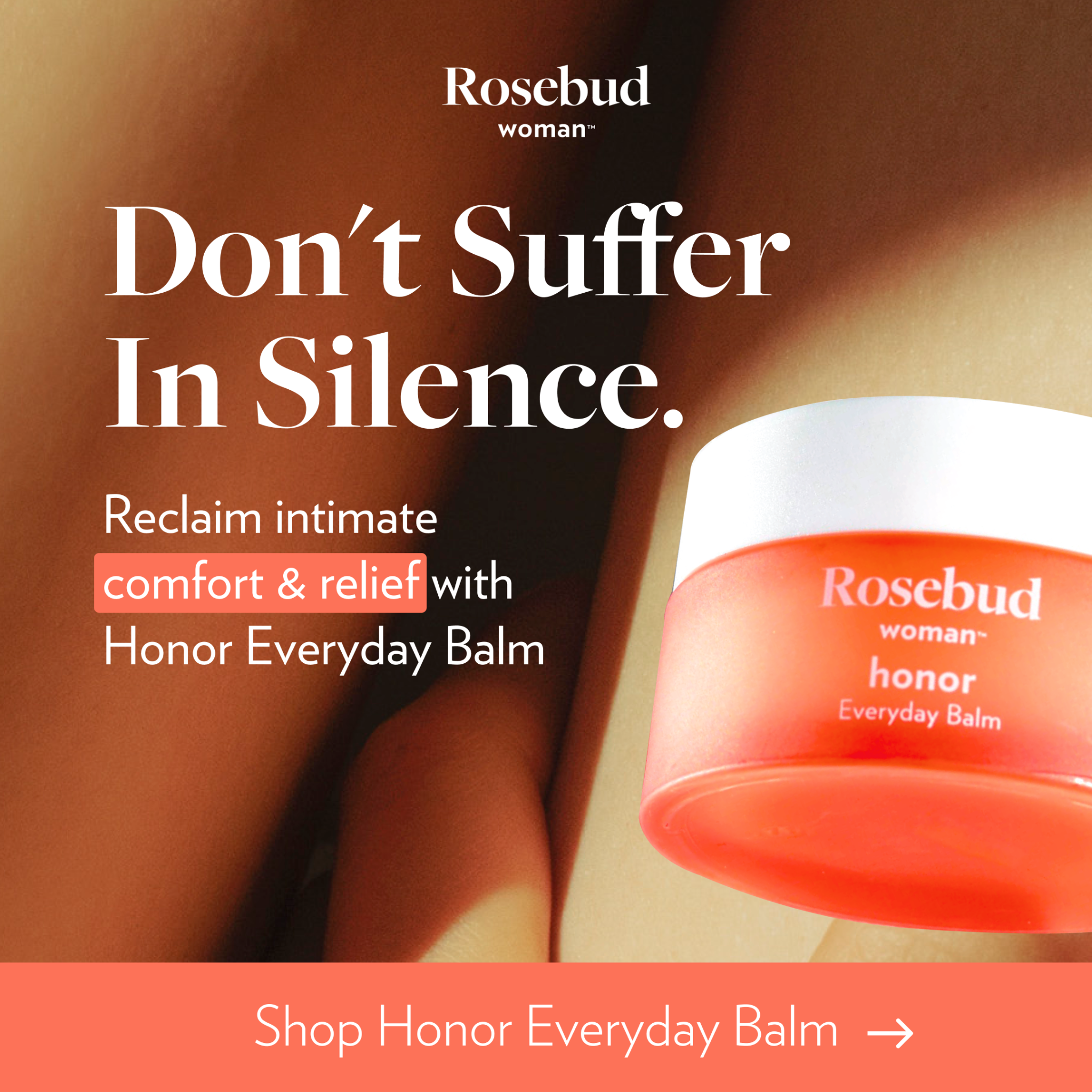 Rosebud Woman Facebook ad from May 13, 2026