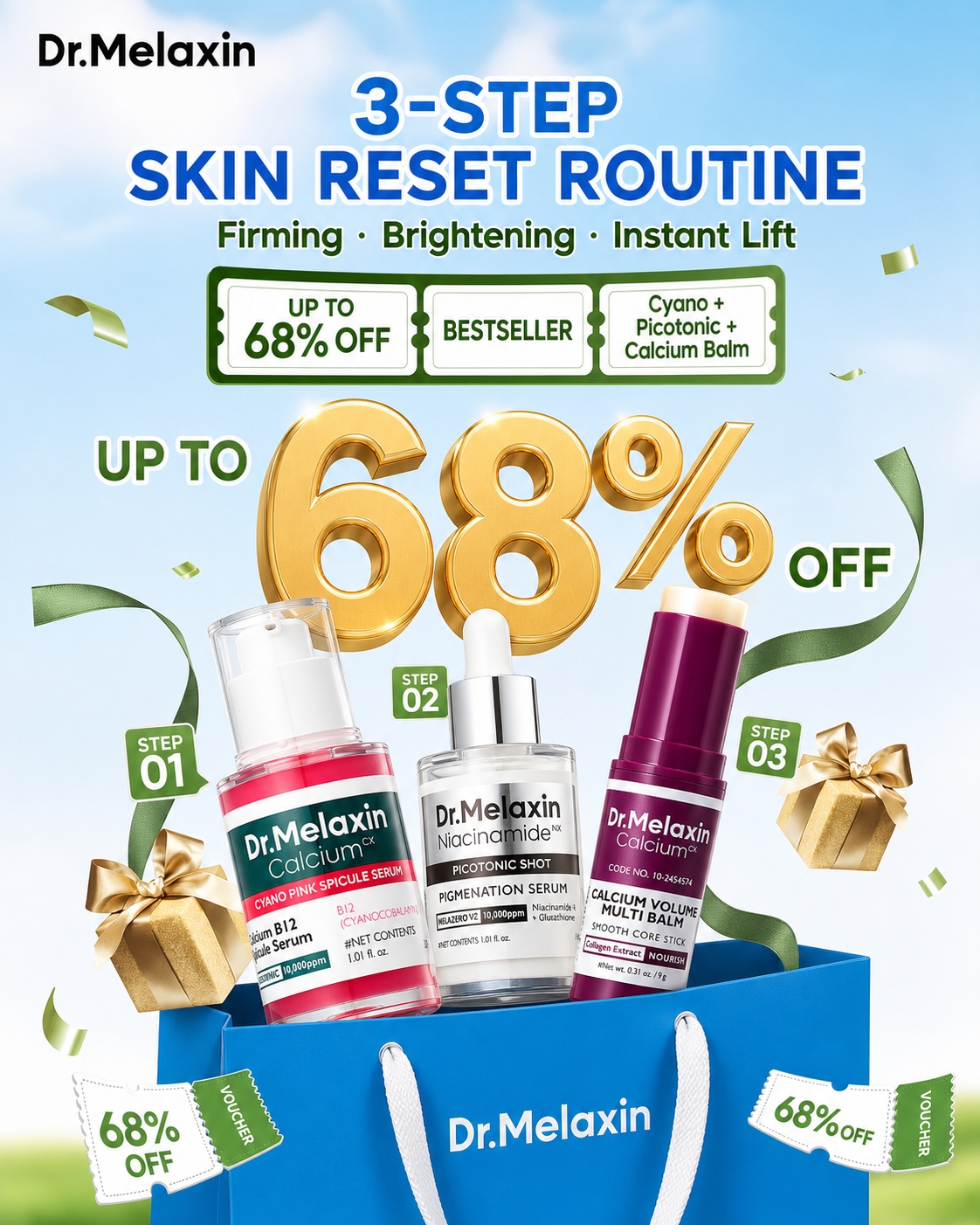 Dr.Melaxin UK Facebook ad