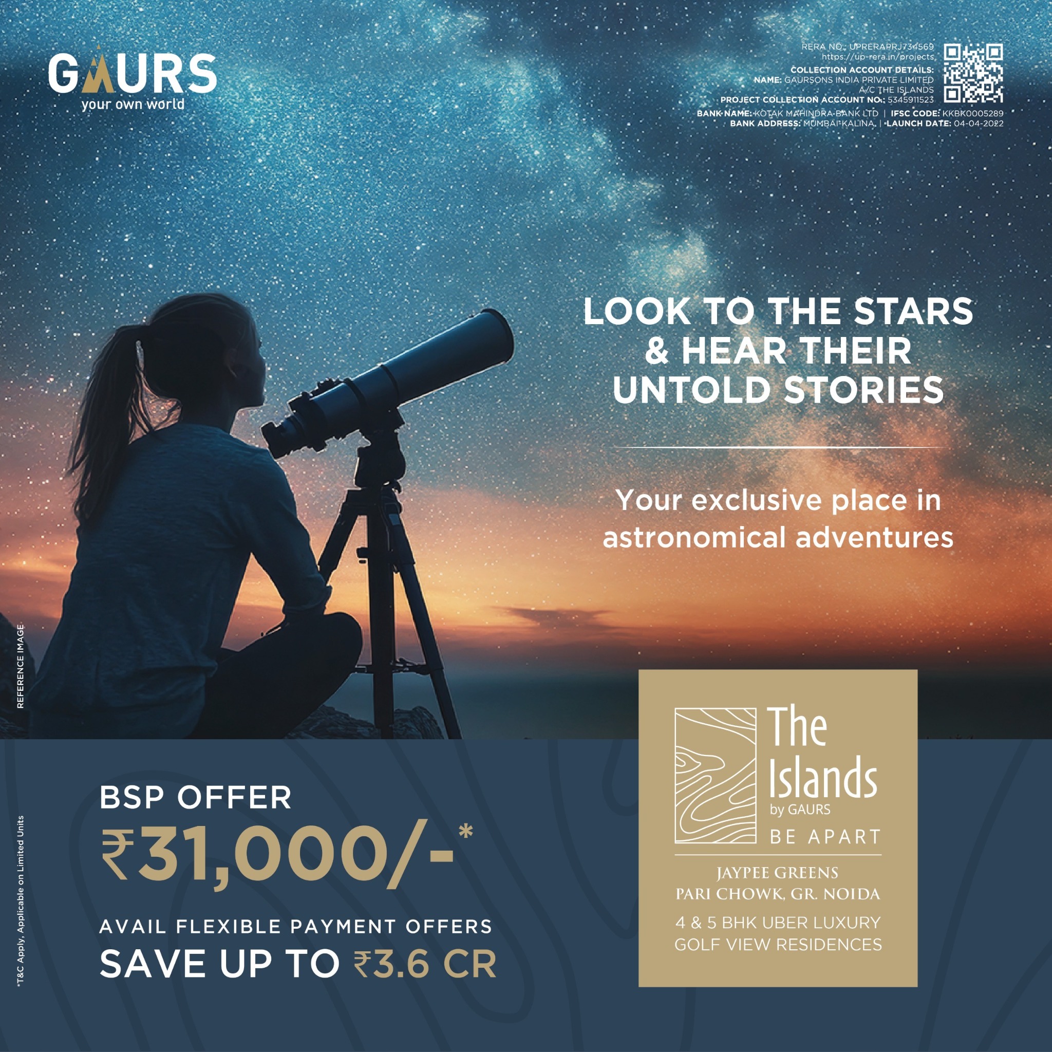 Gaurs Luxury Facebook ad