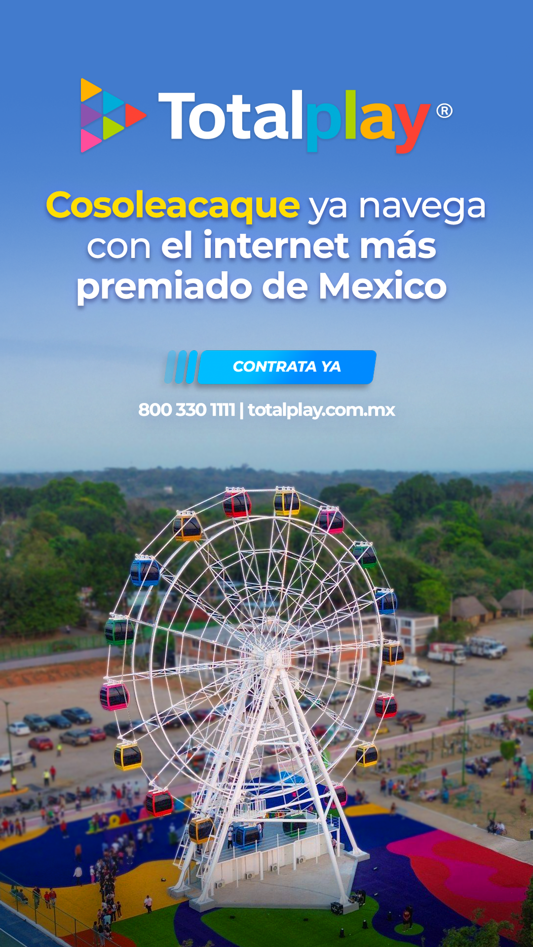 Totalplay Facebook ad
