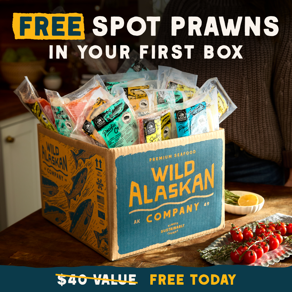 Wild Alaskan Company Facebook ad