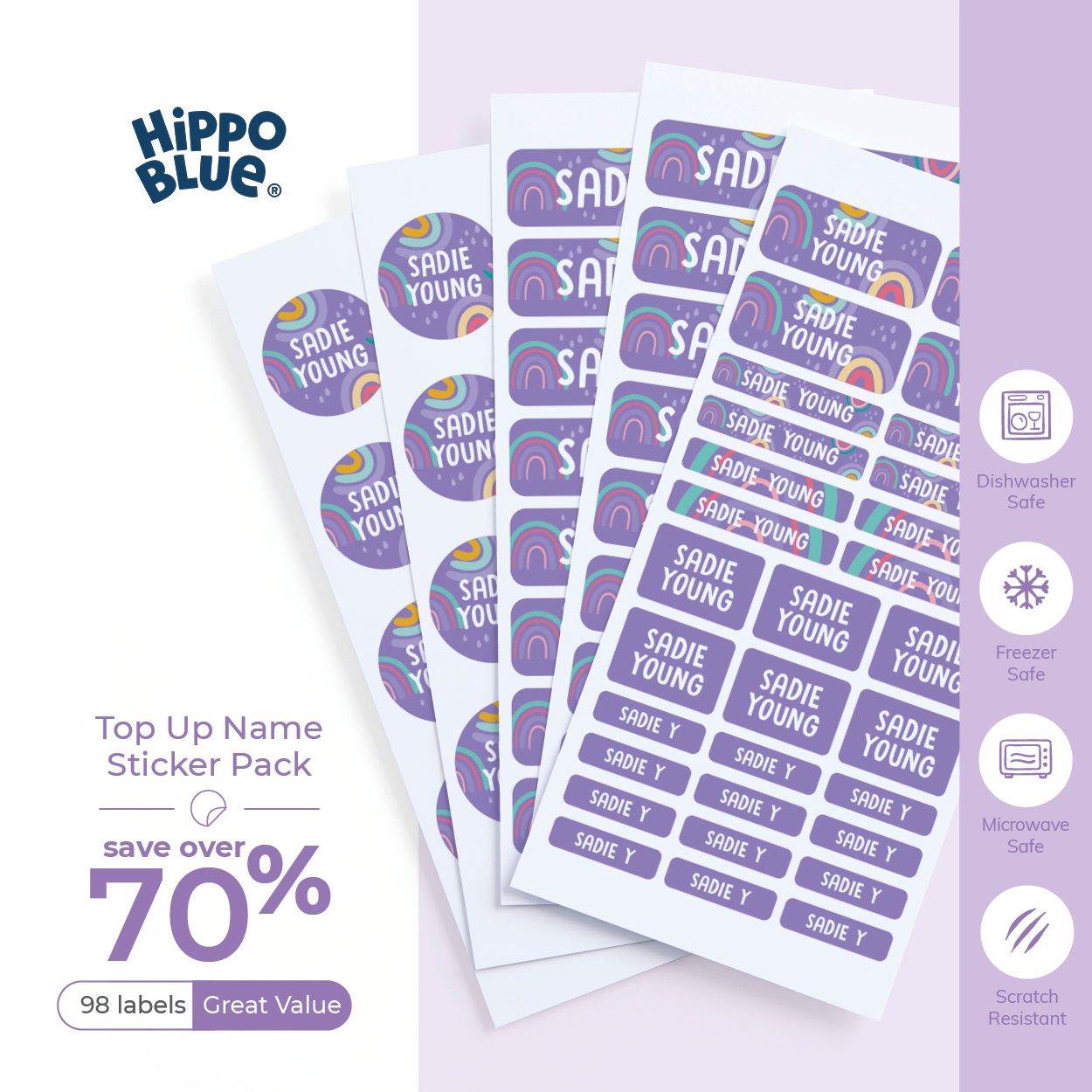 Hippo Blue Facebook ad