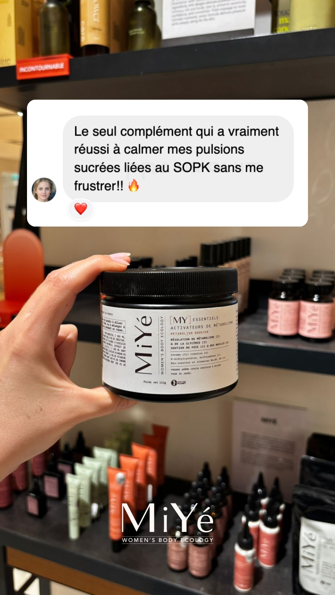 MiYé Facebook ad