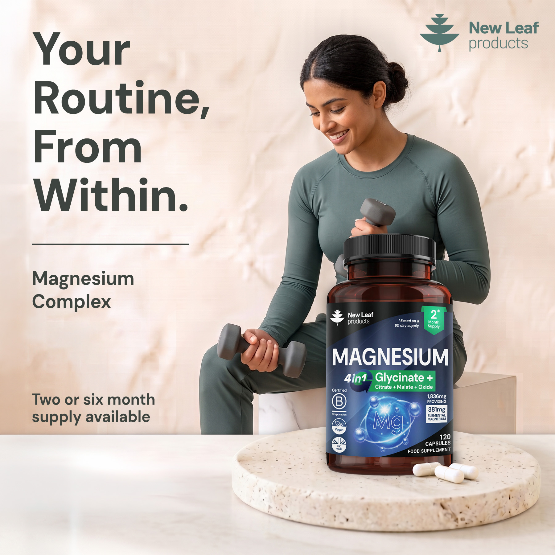 New-Leaf-Products.com Facebook ad