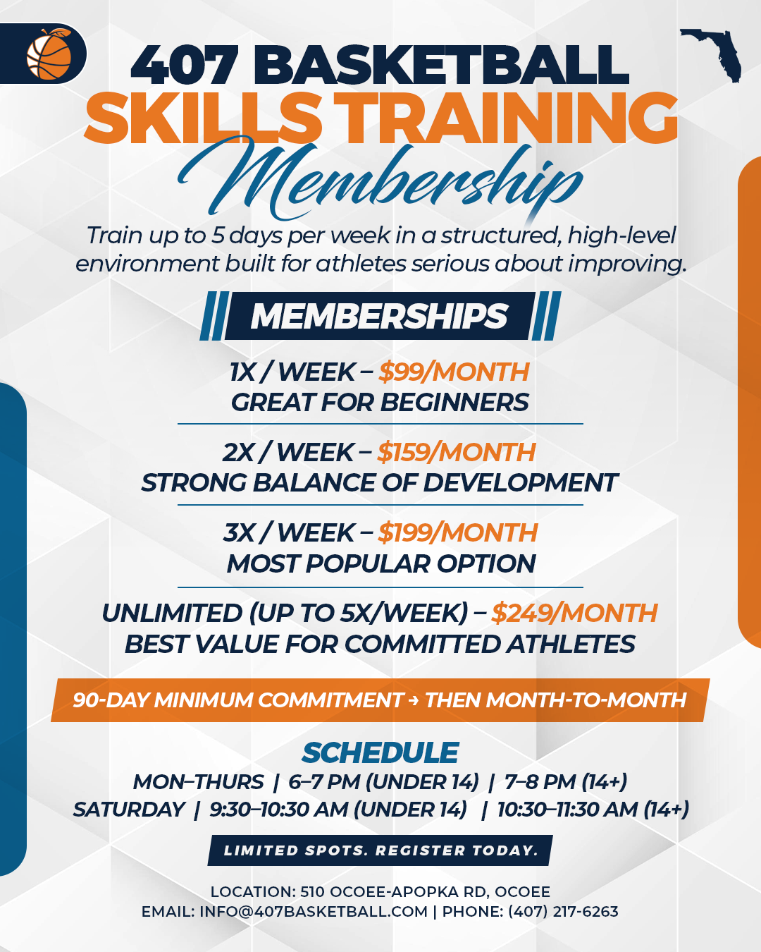 407Basketball Facebook ad: Level Up Your Game