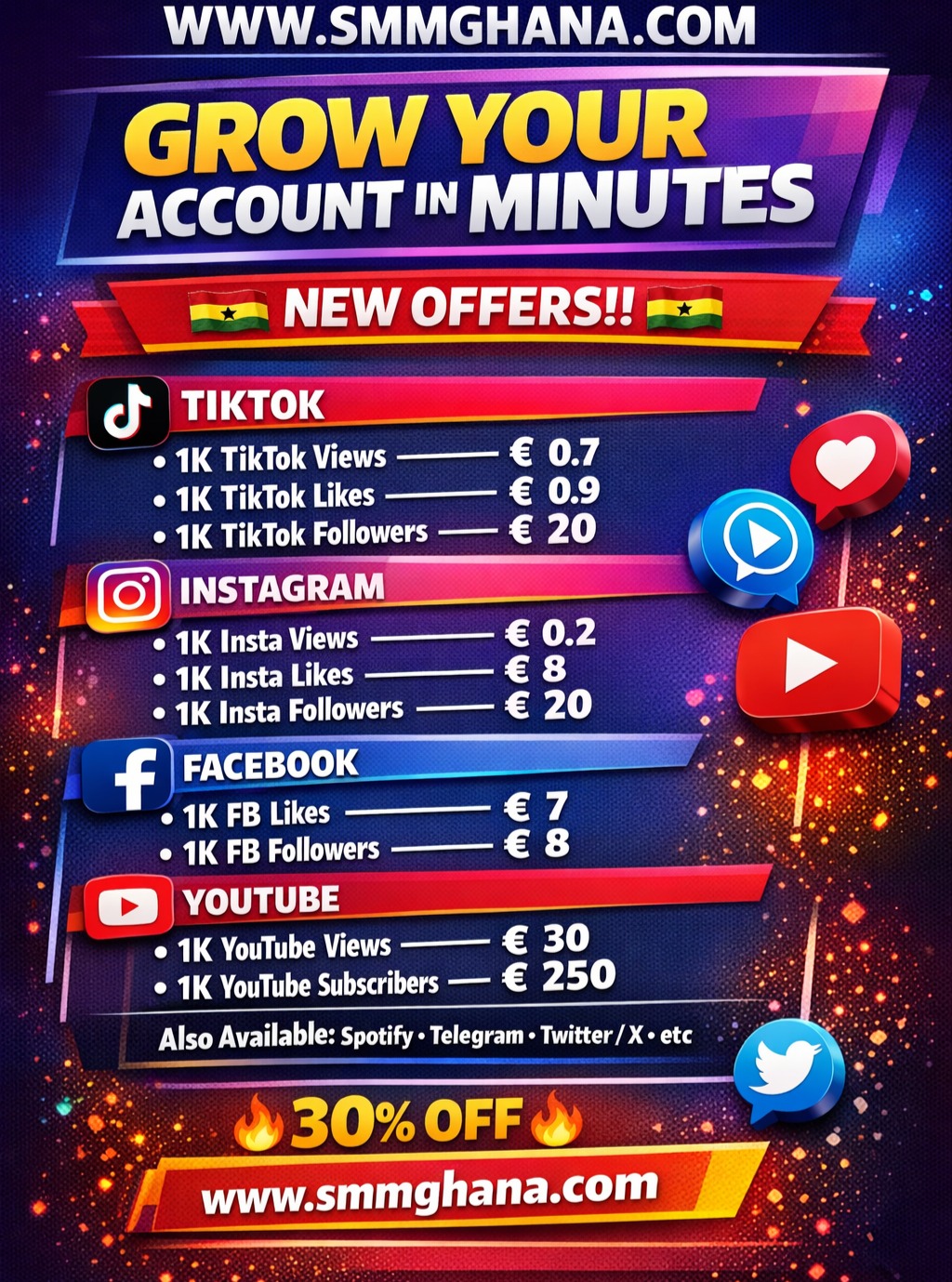 Shaker SMM Panel Facebook ad
