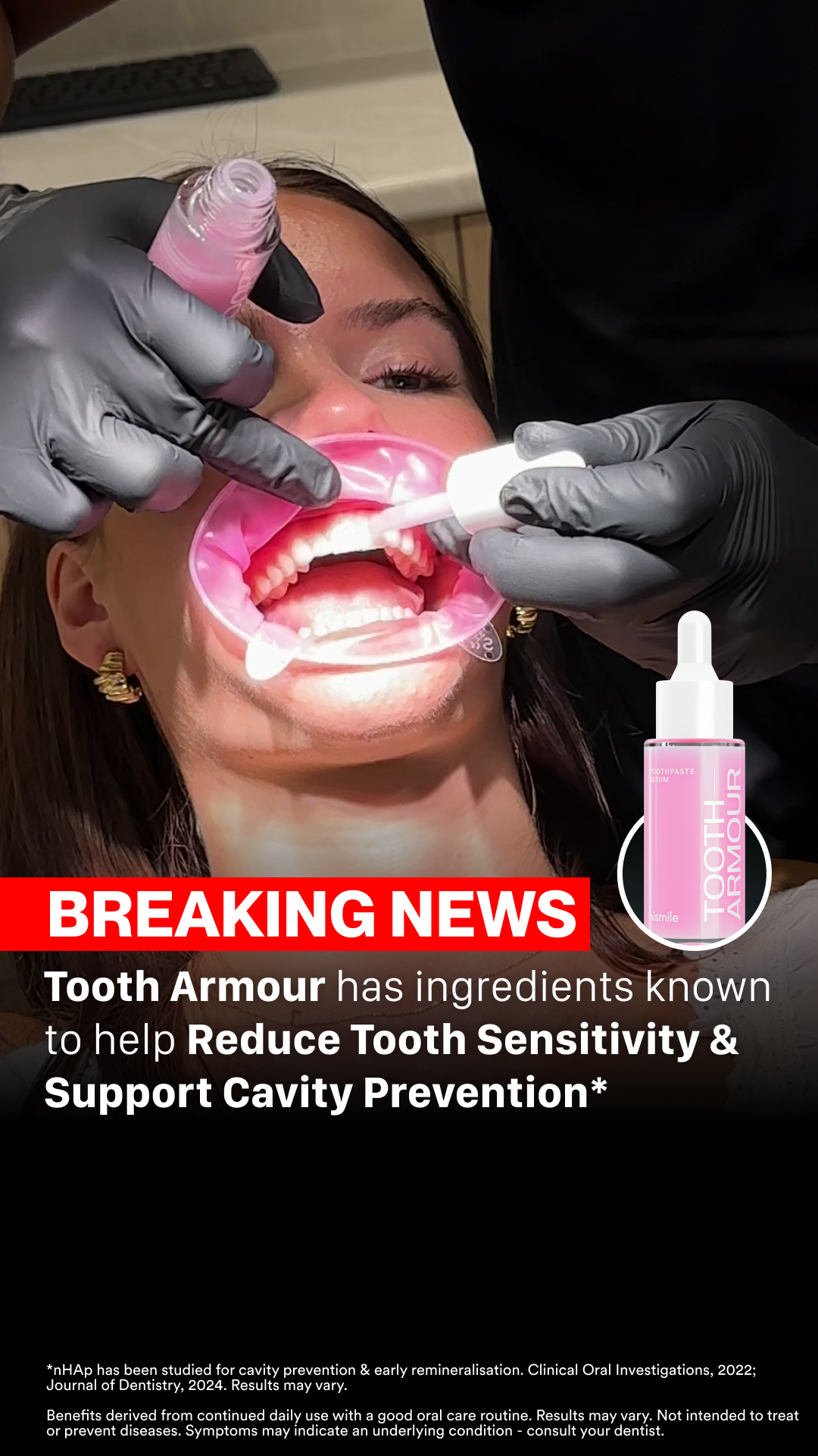 Hismile Facebook ad