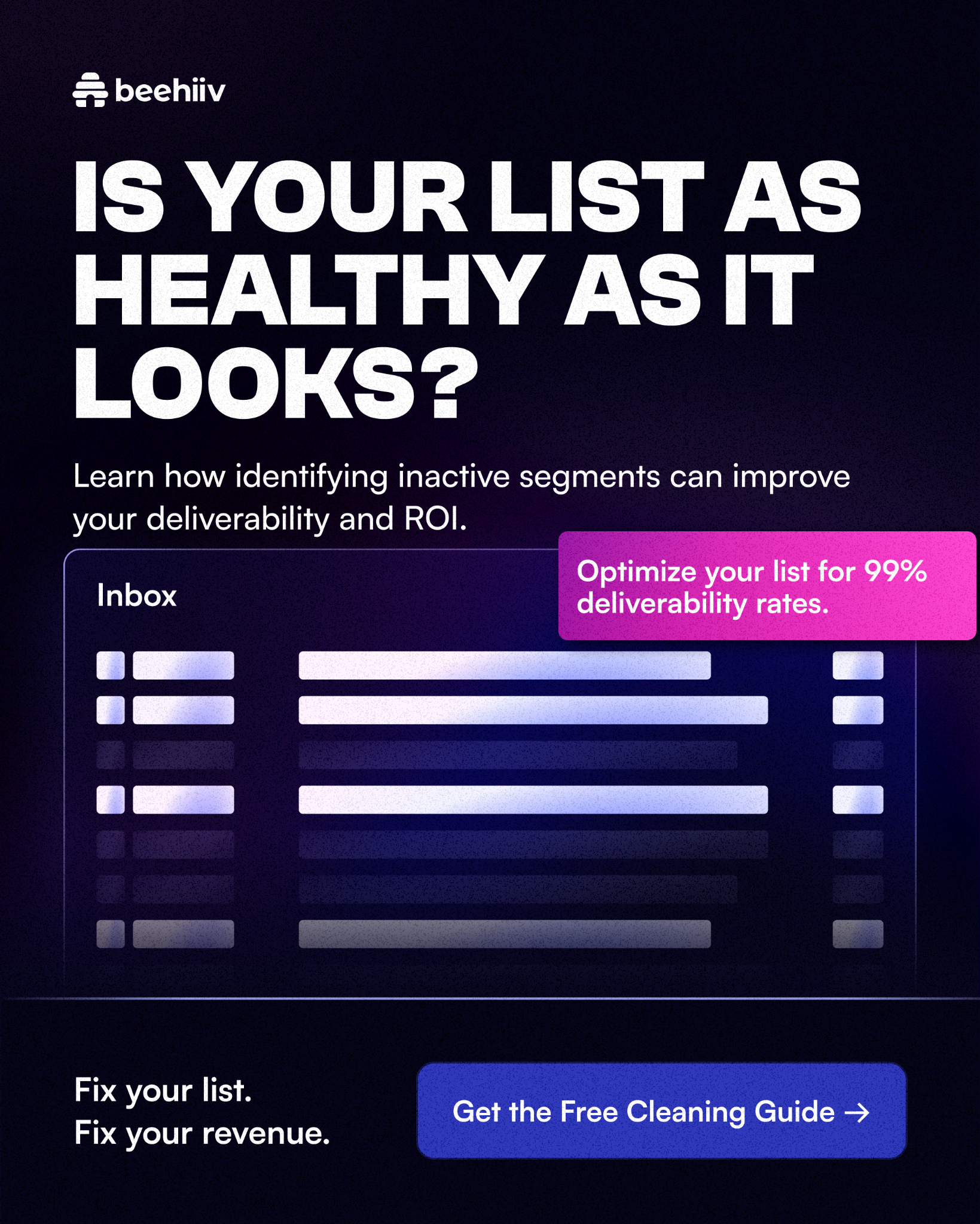 beehiiv Facebook ad
