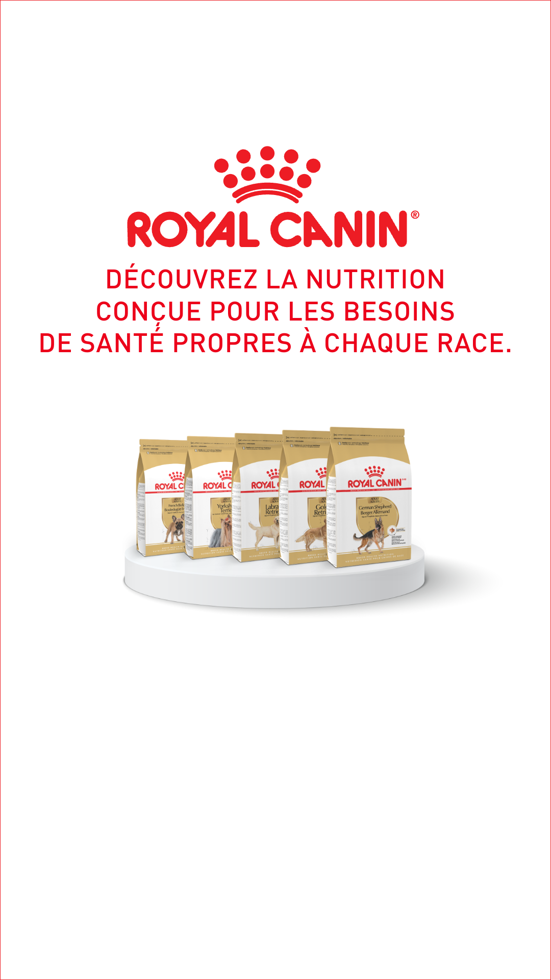 Royal Canin Facebook ad