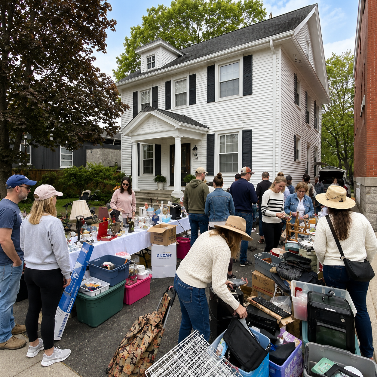 Garage Sale Tips Facebook ad