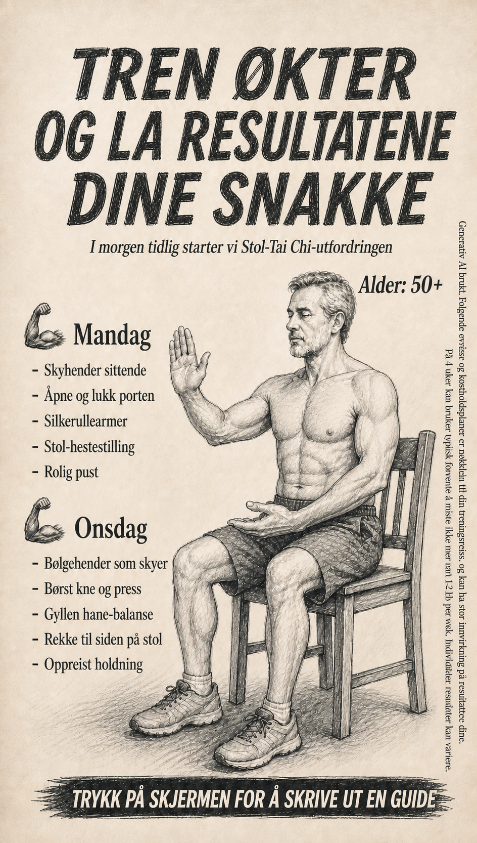 Mike's Strength Challenge Facebook ad