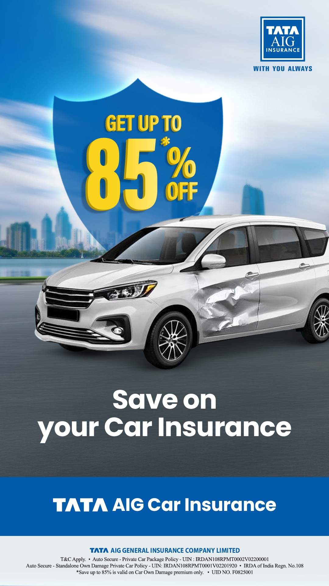 TATA AIG Facebook ad