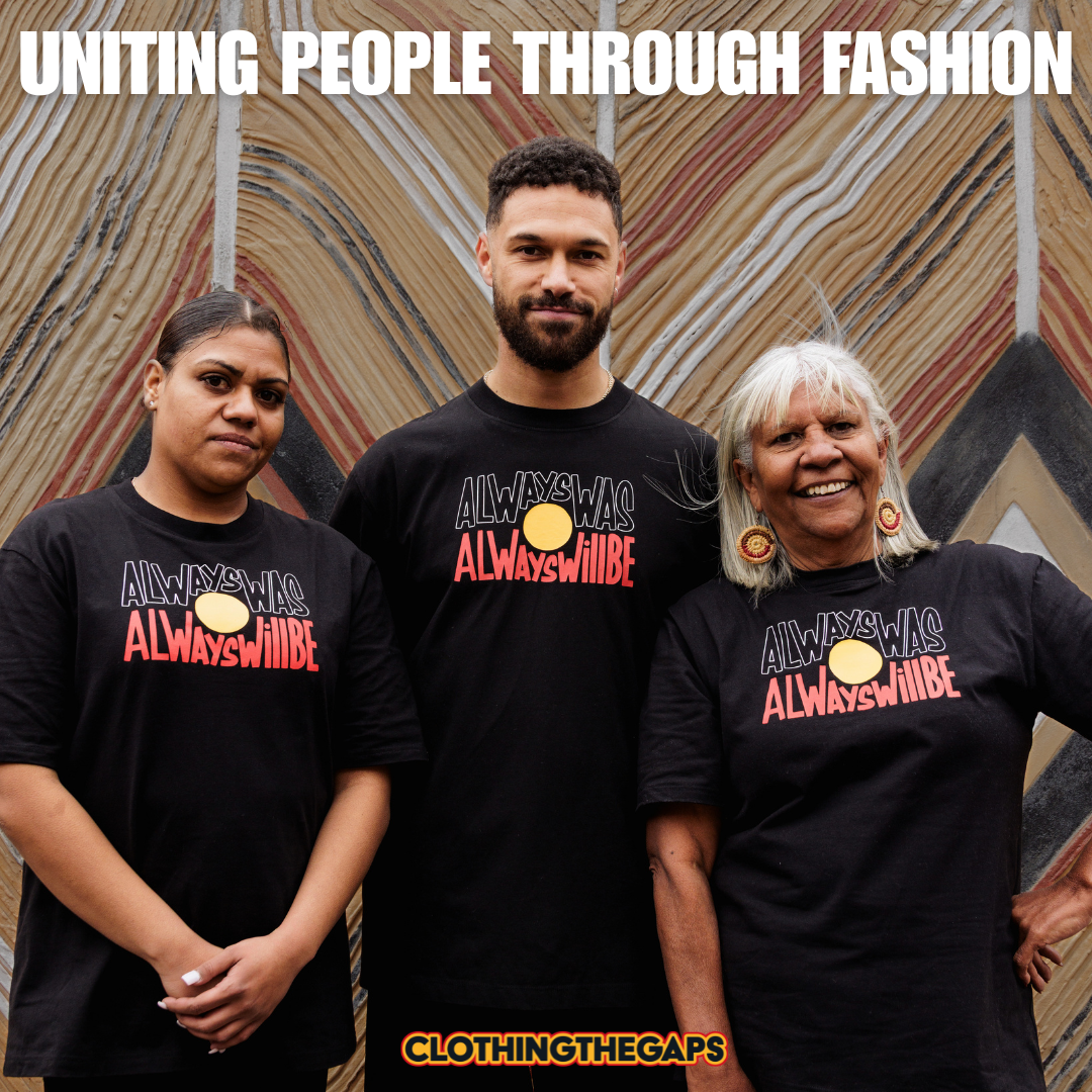 Clothing The Gaps Facebook ad: Aboriginal Social Enterprise