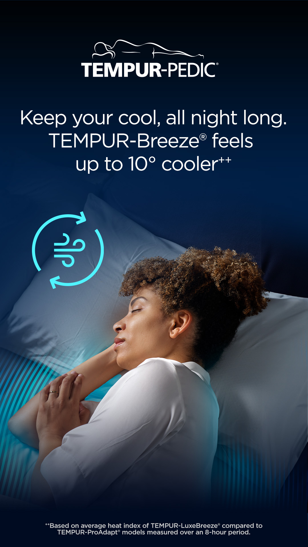 Tempur-Pedic USA Facebook ad