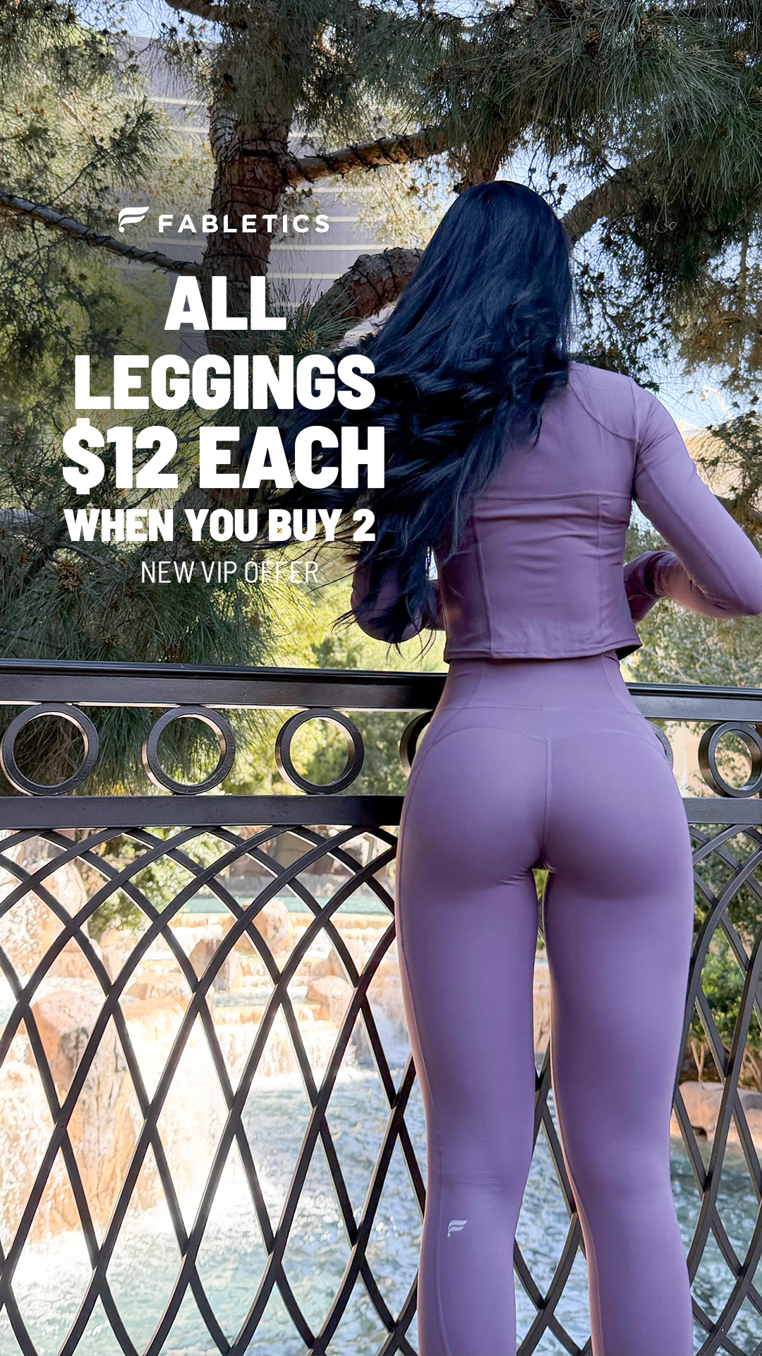 Fabletics Facebook ad
